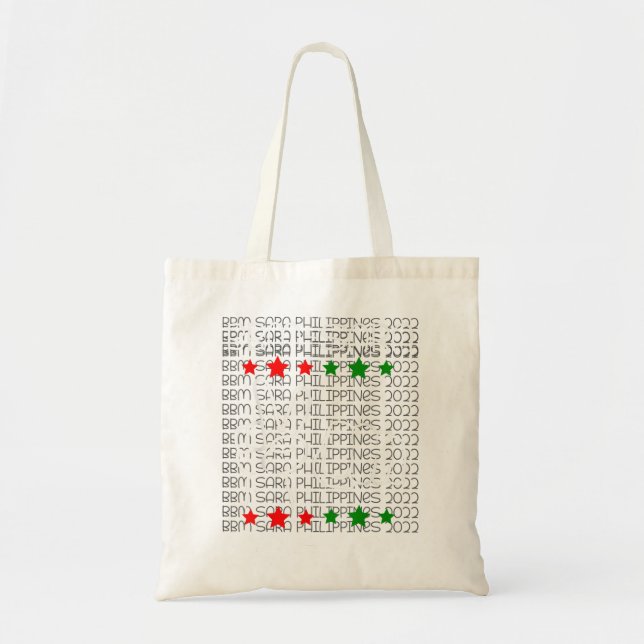 Philippine Shirt BBM SARA Duterte Bong Bong Marcos Tote Bag (Front)