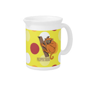Philippine tarsier beverage pitcher