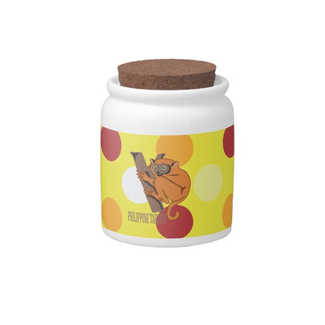 Philippine tarsier candy jar (Front)