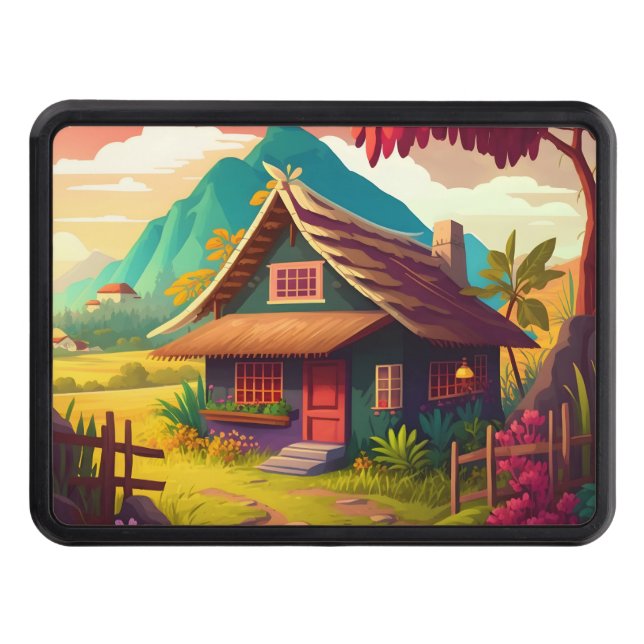 Philippine Traditional House-36543 Hitch Cover (Front)