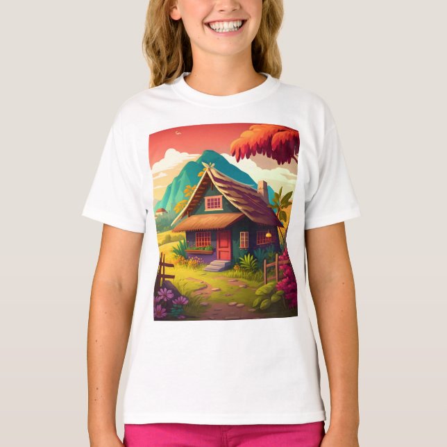Philippine Traditional House-36543 T-Shirt (Front)