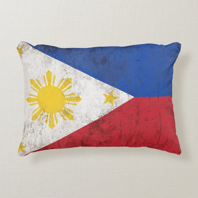 Philippines Accent Pillow (Front)
