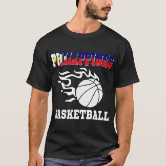Philippines Basketball Flag Jersey Filipino Sports T-Shirt
