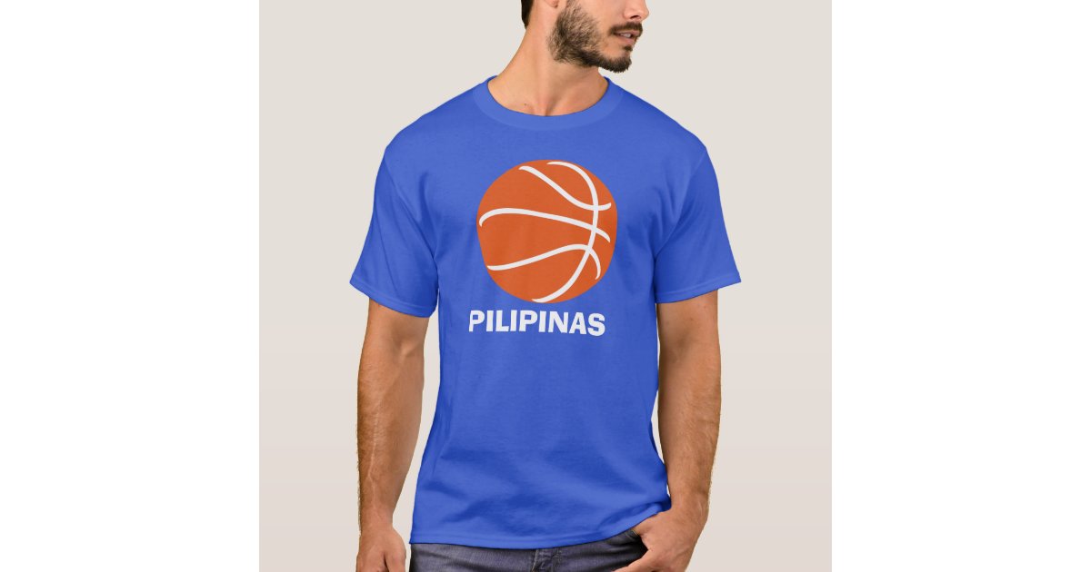 Philippines Basketball T-Shirt | Zazzle
