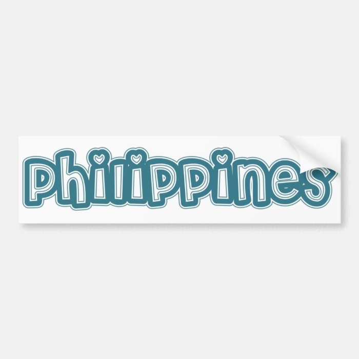 Philippines Bumper Stickers