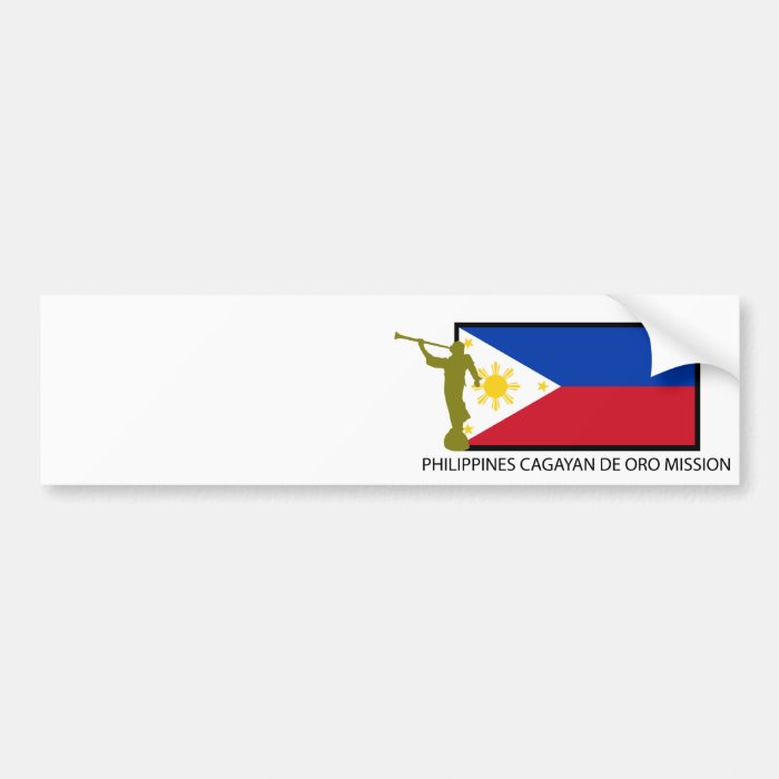 PHILIPPINES CAGAYAN DE ORO MISSION LDS CTR BUMPER STICKER