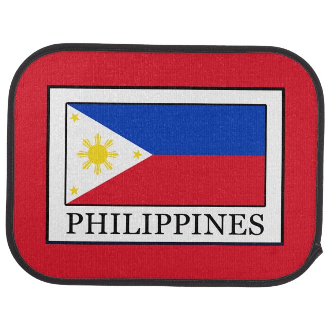 Philippines Car Floor Mat (Rear)