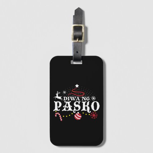 Philippines Christmas Tagalog _ Diwa ng Pasko  Luggage Tag