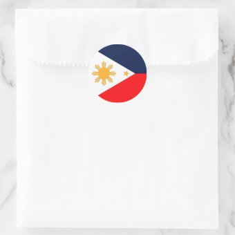 Philippines Classic Round Sticker | Zazzle