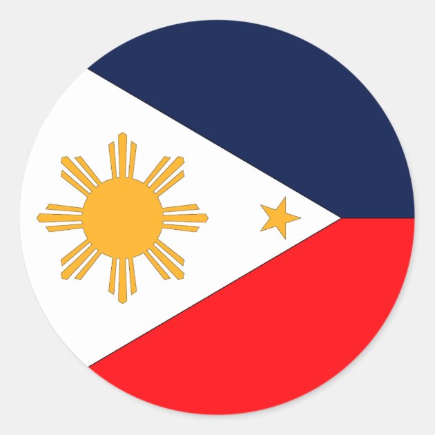 Philippines Classic Round Sticker | Zazzle