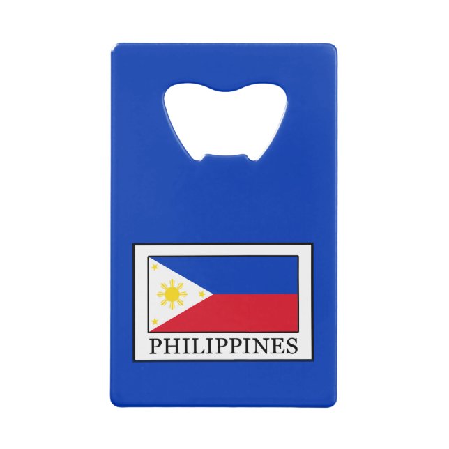 Philippines Credit Card Bottle Opener (Front)