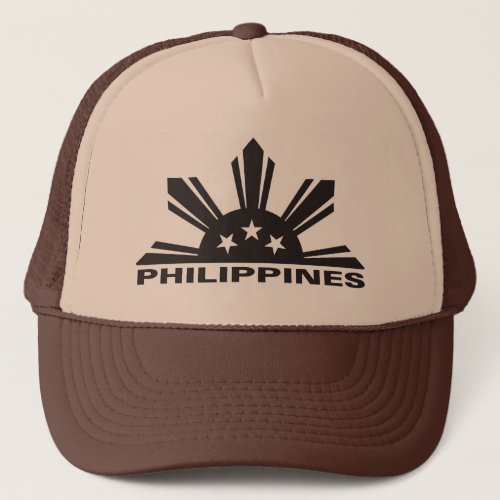 Philippines Custom Logo Trucker Hat