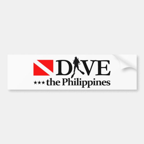 Philippines DV4 Bumper Sticker