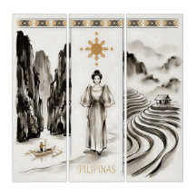 Philippines-El Nido & Rice Terraces-Ink wash