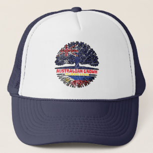 Philippines Filipino Australian Australia Tree Trucker Hat