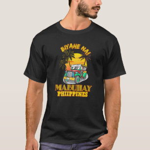 Philippines Filipino Bus Transportation Car Mabuha T-Shirt