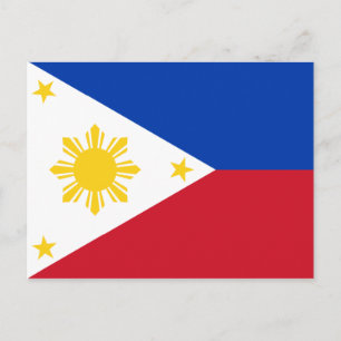 Philippines – Filipino Flag Postcard