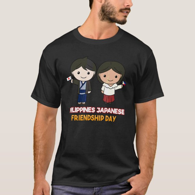 Philippines Filipino Japanese Japan Japino Proud M T-Shirt (Front)