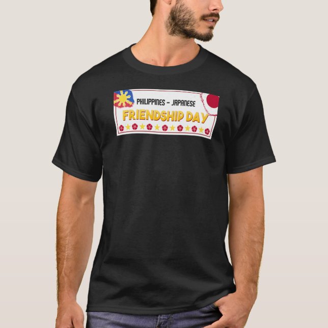 Philippines Filipino Japanese Japan Japino Proud M T-Shirt (Front)
