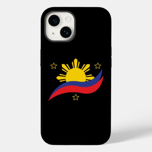 Philippines Filipino Pinoy Flag Case_Mate iPhone 14 Case