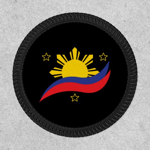Philippines Filipino Pinoy Flag Patch