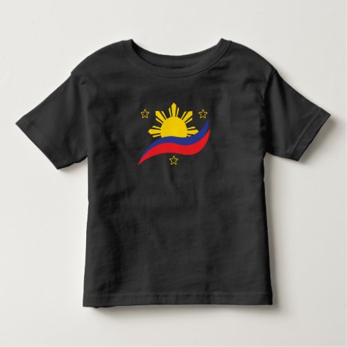 Philippines Filipino Pinoy Flag Toddler T_shirt