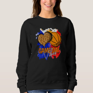 Philippines Filipino Sport Basketball Basket Ball  Sweatshirt