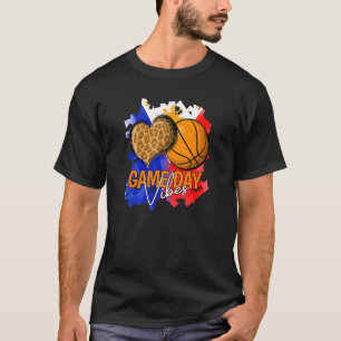 Philippines Filipino Sport Basketball Basket Ball T-Shirt
