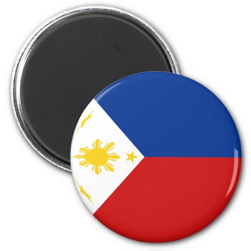 Philippines Fisheye Flag Magnet