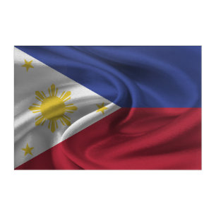 Philippines Flag Acrylic Print