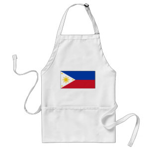 Philippines Flag Adult Apron