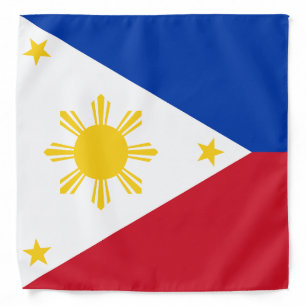 Philippines Flag Bandana