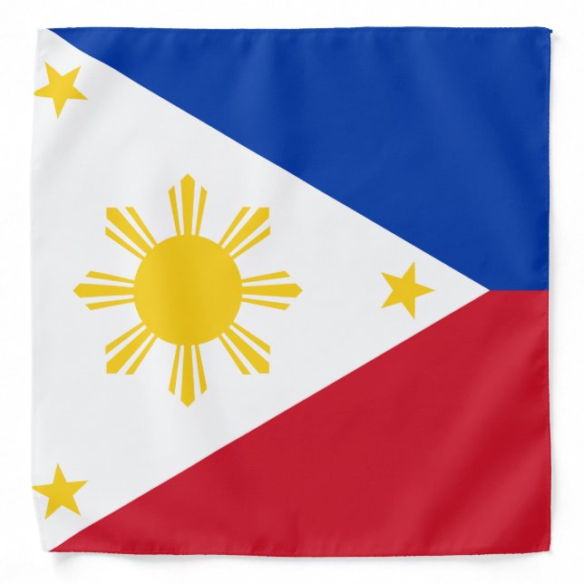 Philippines Flag Bandana (Front)