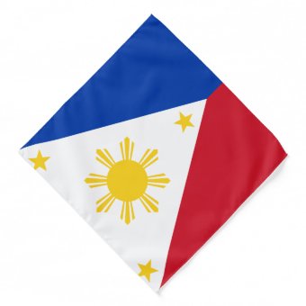 Philippines Flag Bandana | Zazzle