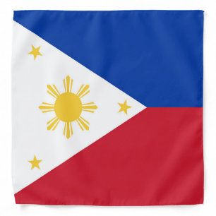 Philippines flag bandana