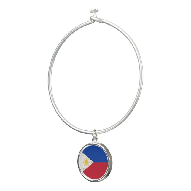 Philippines flag bangle bracelet (3/4)