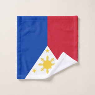 Philippines flag bath towel set