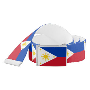 Philippines Flag Belt