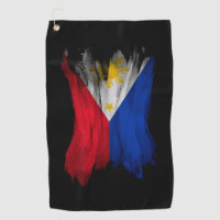 Philippines flag brush stroke, national flag