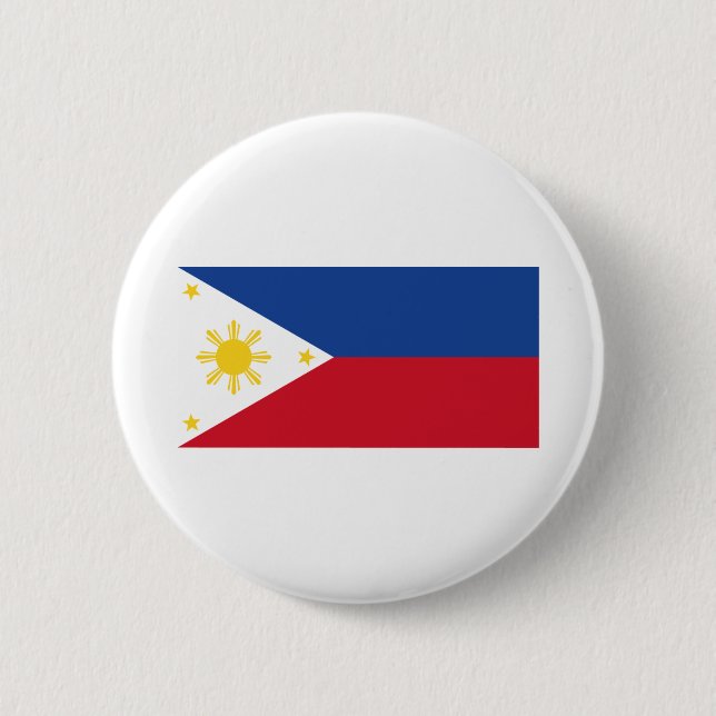 Philippines Flag Button (Front)