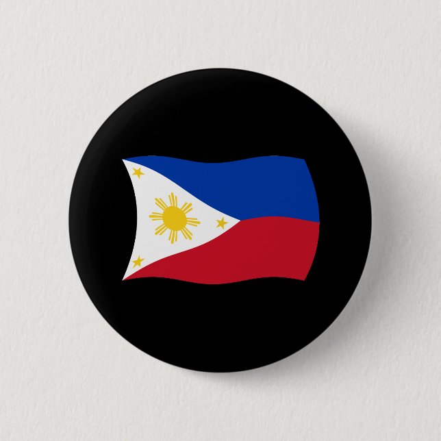 Philippines Flag Button (Front)