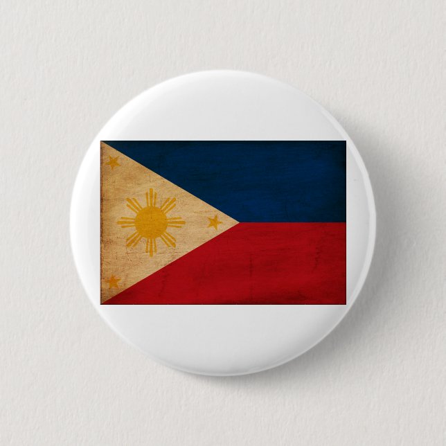 Philippines Flag Button (Front)