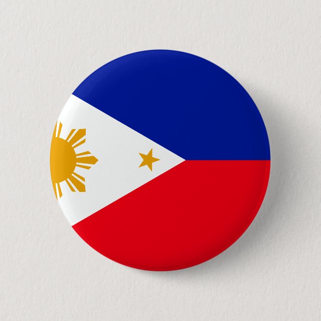 Philippines Flag Button (Front)
