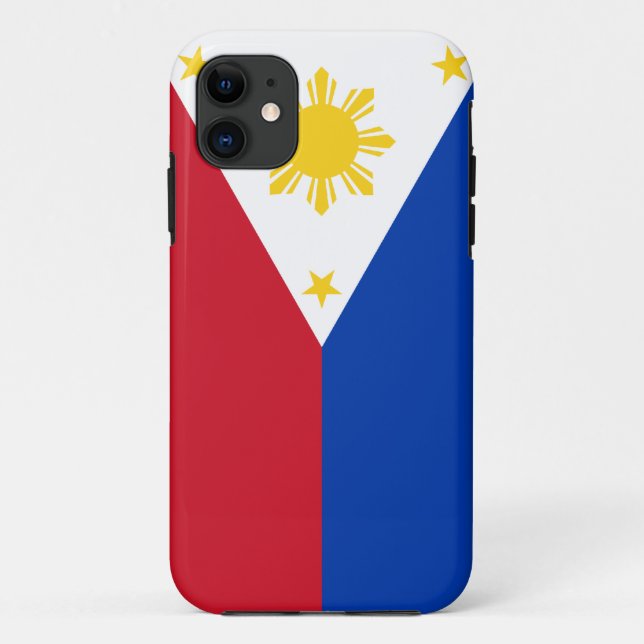 Philippines Flag Case-Mate iPhone Case (Back)