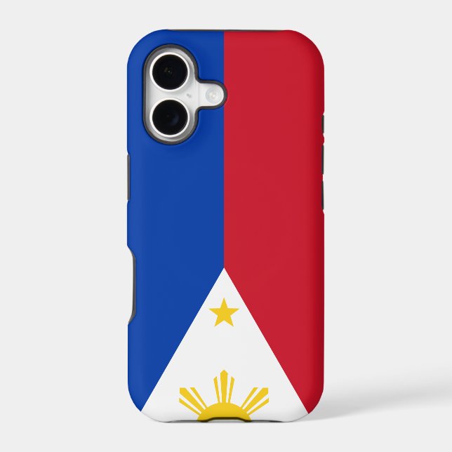 Philippines Flag Case-Mate iPhone Case (Back)