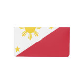 Philippines Flag Checkbook Cover (Front)