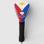 Philippines Flag-coat Of Arms  Golf Head Cover at Zazzle