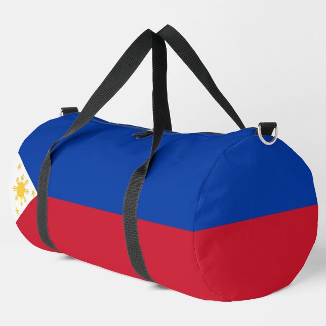 Philippines flag duffle bag (Left Corner)