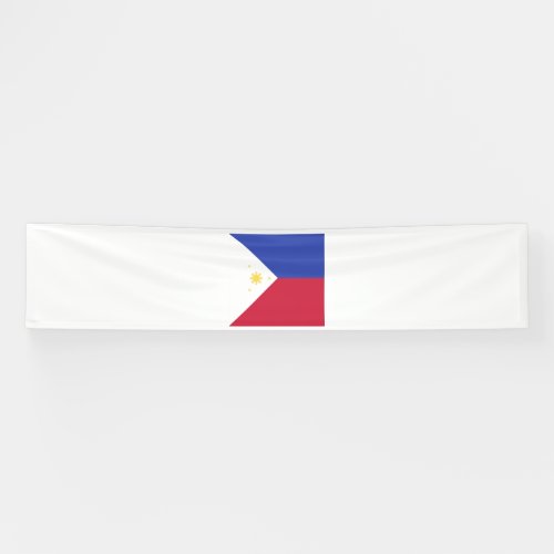 Philippines Flag Emblem Banner