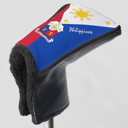 Philippines Flag Emblem  Golf Clubs Covers
